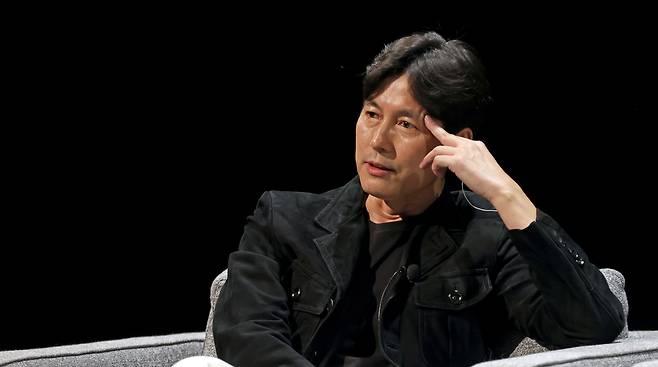 혼외자 논란 이후 첫 공식석상에 모습을 드러내는 배우 정우성. 게티이미지 제공