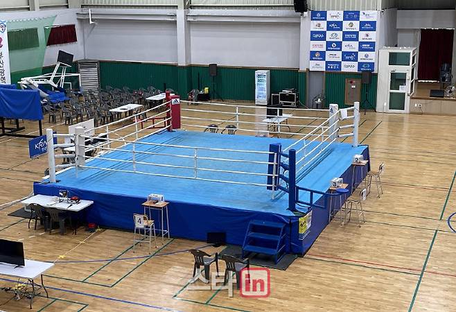 제55회 대통령배 전국시도복싱대회 현장