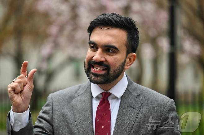 민주당 뉴욕시장 후보인 조란 맘다니. ⓒ AFP=뉴스1 ⓒ News1 강민경 기자