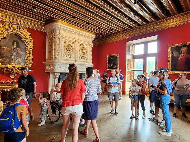 루이14세 응접실.