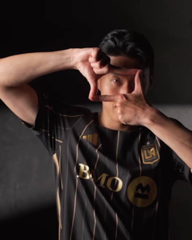 축구 경기 일정, 중계 방송, 손흥민 LAFC, 어스퀘이크 전, LAFC 손흥민 유니폼 ©LAFC SNS