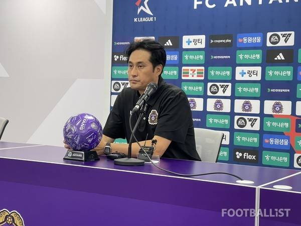 유병훈 FC안양 감독. 김희준 기자