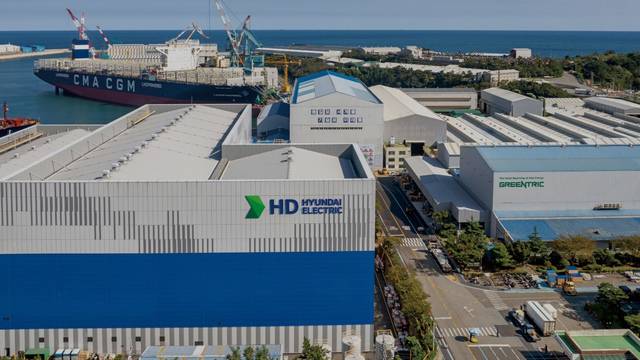 HD현대일렉트릭이 최근 친환경 선박 수요에 대응해 대용량 축발전기 시험장을 새롭게 구축했다. 사진은 HD현대일렉트릭 사업장 전경. HD현대 제공
