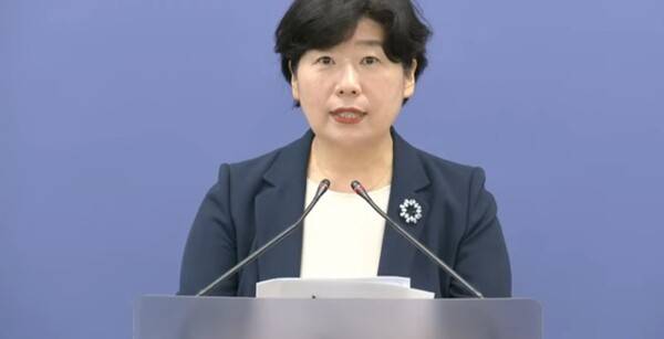 ▲박지영 내란 특검보가 지난달 29일 한덕수 전 국무총리를 불구속기소했다고 브리핑하고 있다. 사진=MBC 영상 갈무리