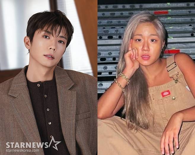 2PM 장우영, 다민이 /사진=JYP엔터테인먼트, 다민이 SNS