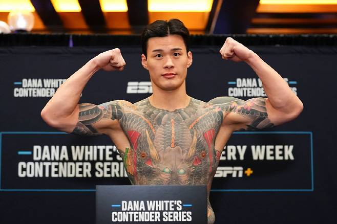 황인수. 사진=UFC