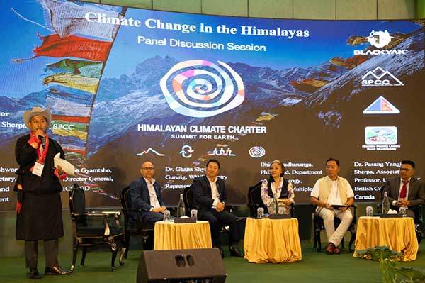 7월 5일 네팔 카트만두에서 열린 '히말라야 기후 헌장 2025' 발표 행사. 네팔을 비롯한 국내외 관계자 200여 명이 모였다.