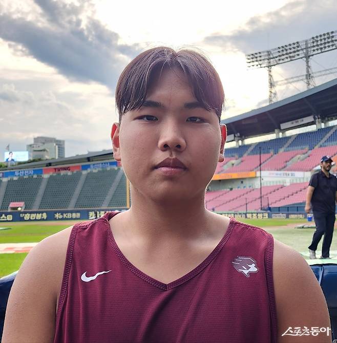 키움 박정훈은 데뷔 첫 선발등판이었던 15일 대전 한화전의 아쉬움을 토대로 더욱 발전할 것을 다짐했다. 잠실|박정현 기자