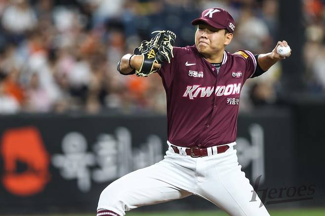 키움 박정훈은 데뷔 첫 선발등판이었던 15일 대전 한화전의 아쉬움을 토대로 더욱 발전할 것을 다짐했다. 사진제공|키움 히어로즈