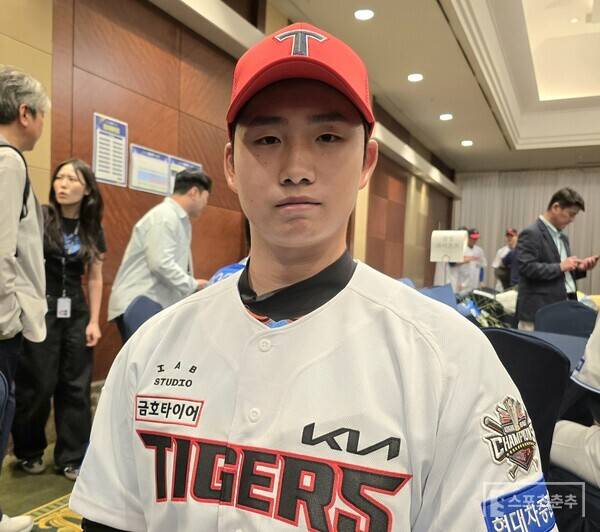 KIA 타이거즈가 첫 번째로 뽑은 선수는 광남고BC 투수 김현수다. (사진=스포츠춘추 황혜정 기자)