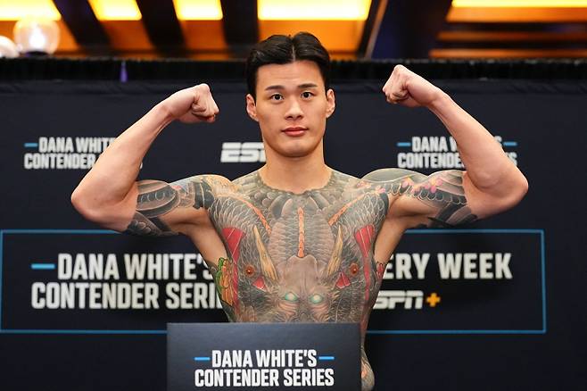 황인수. 사진=UFC