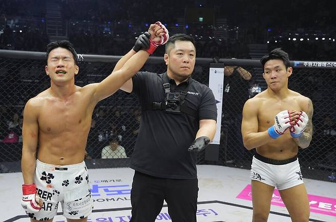 이정현과 플라이급 타이틀전에서 패배했던 고동혁 ⓒ로드FC