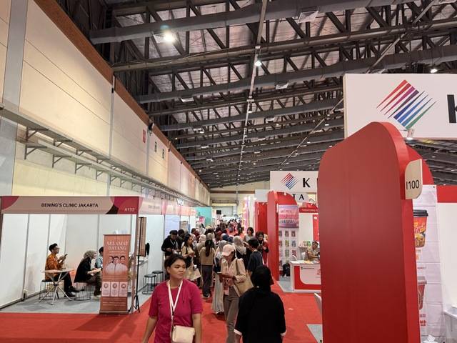 지난 11일부터 14일까지 나흘간 인도네시아에서 열린 열린 '2025 자카르타 국제 프리미엄 소비재전' 모습. 무역협회 대경지역본부 제공