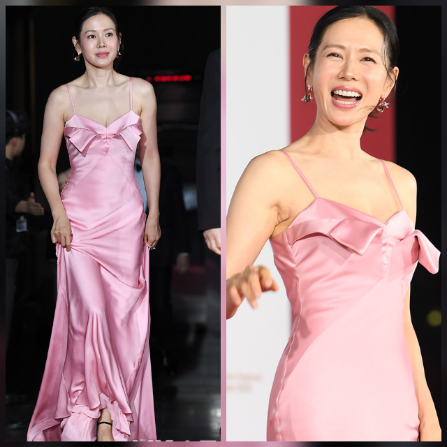 손예진이 17일 부산 해운대 영화의전당에서 열린 제30회 부산국제영화제 개막식 레드카펫에 참석했다.사진=천정환 기자