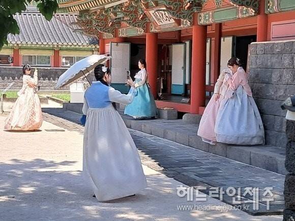 제주목관아의 가을