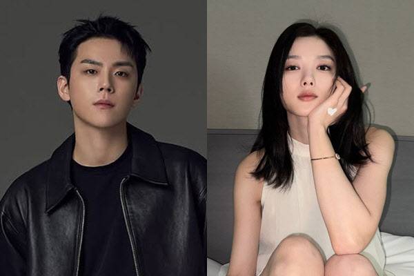 김도훈(왼쪽)과 김유정(사진=SNS)