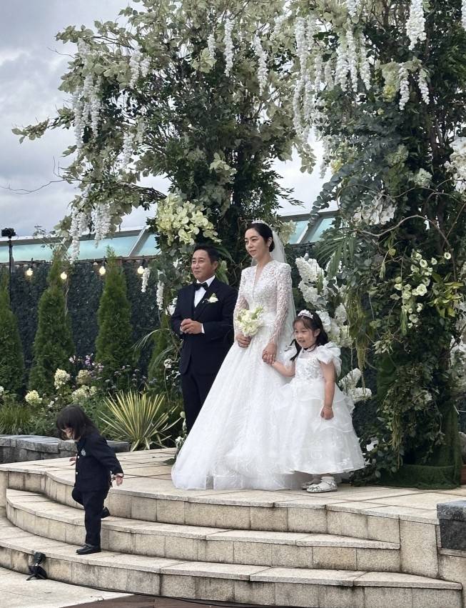 김병만-현재은 결혼식. 사진=TV조선 ‘조선의 사랑꾼’