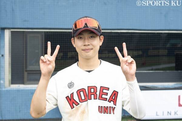 고려대 내야수 진현제. /사진=SPORTS KU 김이연 기자