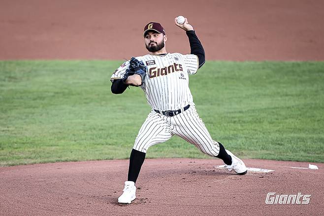 ▲ 알렉 감보아 ⓒ롯데 자이언츠