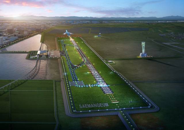 새만금공항 조감도. 사진 제공=국토부