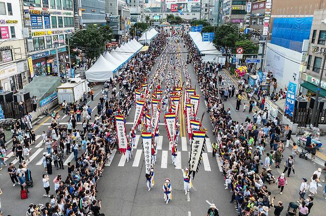▲ 지난해 부평풍물대축제 모습./사진제공=부평구