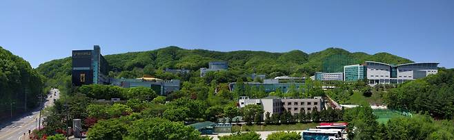 용인대학교 전경. 사진=용인대학교