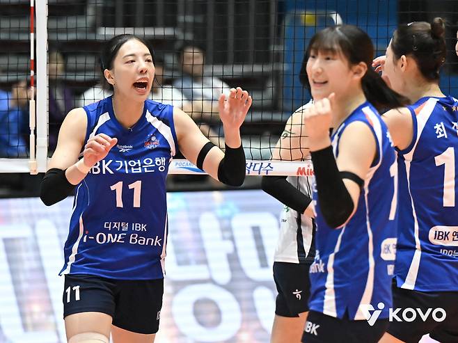 IBK기업은행 육서영(11번). (KOVO 제공)