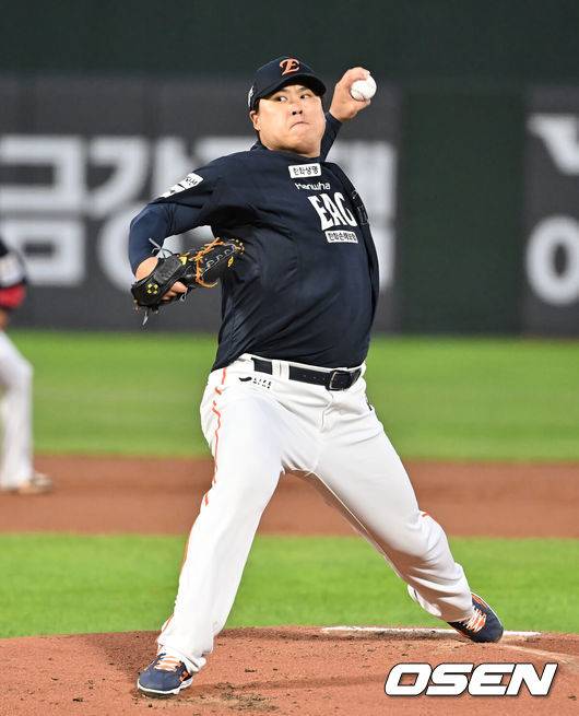 한화 이글스 류현진. /OSEN DB