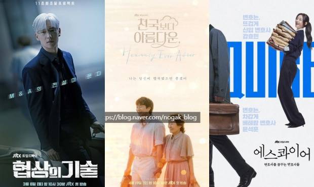 협상의 기술 천국보다 아름다운 에스콰이어 포스터