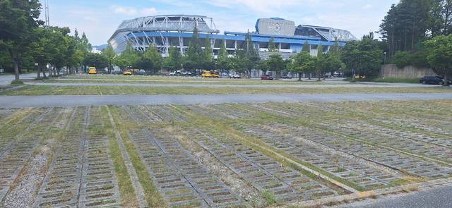 대전 월드컵경기장 주차장. /대전시 제공