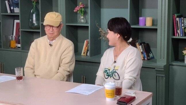 이경실이 고(故) 전유성과 함께한 생전 사진을 공개했다. 이경실 인스타그램 캡처