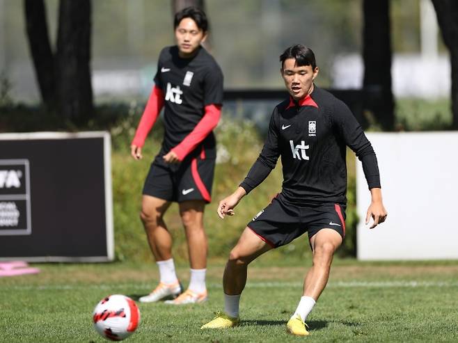 양현준(오른쪽). 연합뉴스