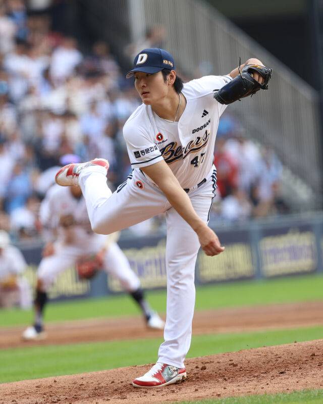 두산 베어스 곽빈./두산 베어스