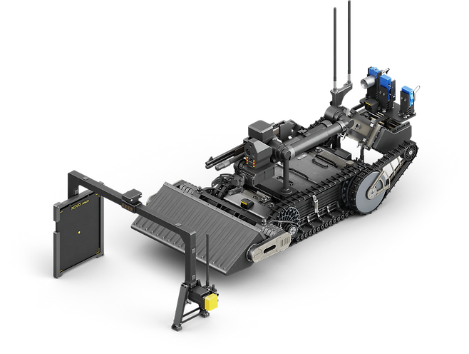 폭발물 탐지 제거로봇. /방사청 제공
