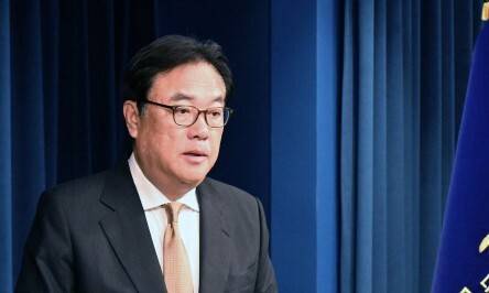 정진석 전 대통령 비서실장. 대통령실 사진기자단