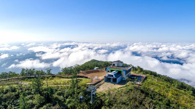 ▲ 정선 가리왕산케이블카.