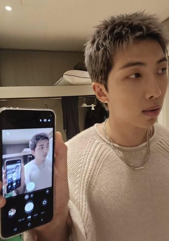 RM 소셜 계정 캡처