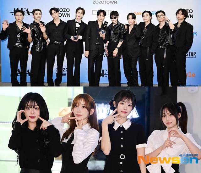 더보이즈, QWER / 뉴스엔 DB