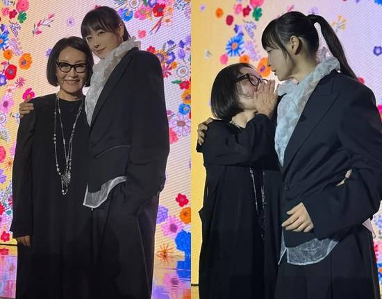 디자이너 지춘희와 배우 이나영