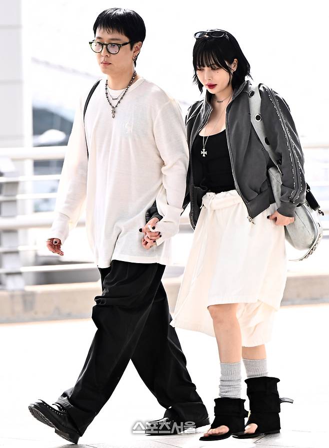 현아와 용준형. 이주상기자 rainbow@sportsseoul.com