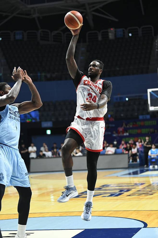 SK 자밀 워니. 사진제공=KBL
