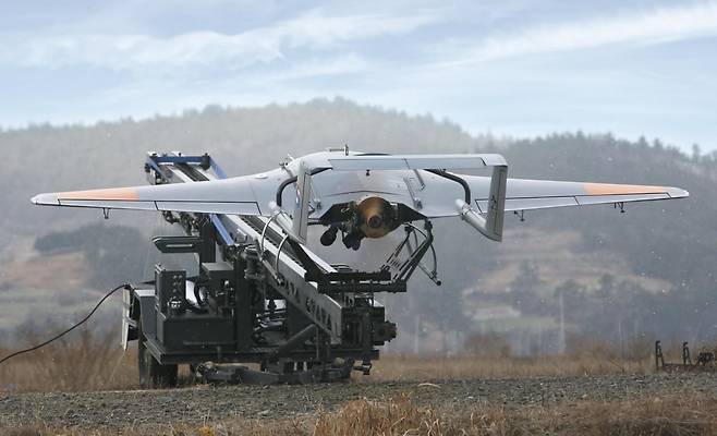 대한항공이 개발한 전술급 무인기 KUS-9
