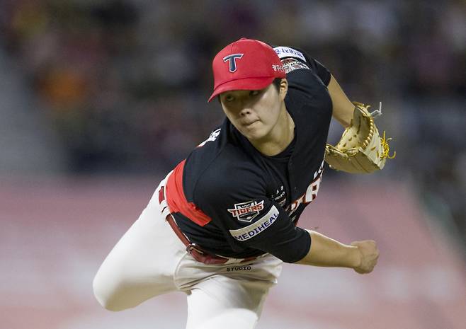 KIA타이거즈 김태형이 시즌 세 번째 선발 등판을 맞는다. 사진은 KIA에서 활약 중인 김태형의 모습. /사진=뉴시스 /사진=김근수