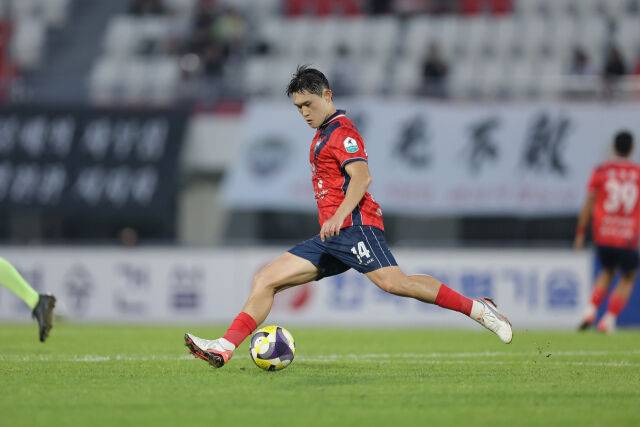 하나은행 K리그1 2025 31라운드 MVP 김천 상무 이동경./프로축구연맹