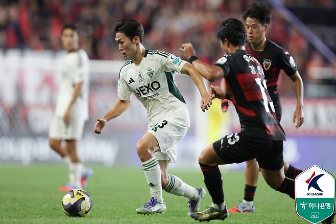 전북 현대 강상윤. /사진=한국프로축구연맹 제공