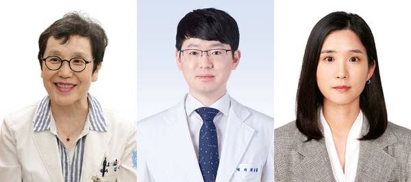 분당서울대병원 소화기내과 김나영·최용훈 교수, 국립암센터 장지은 박사(사진 왼쪽부터). /분당서울대병원 제공