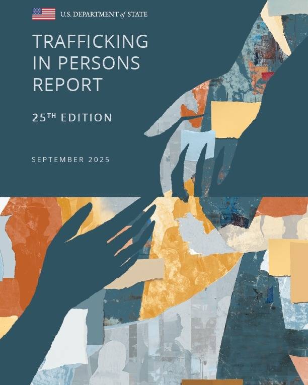 2025 인신매매 보고서. 미 국무부 페이스북 캡처