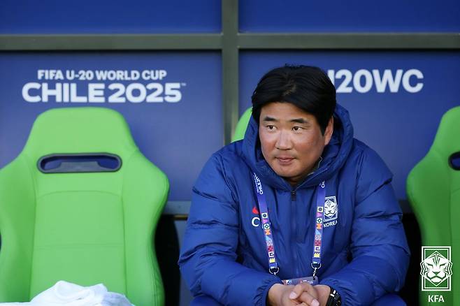 이창원 대한민국 20세 이하(U-20) 축구대표팀 감독. /사진=대한축구협회 제공