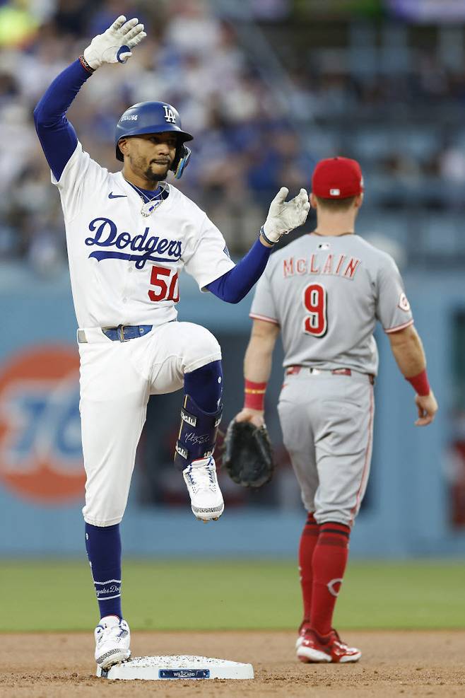 무키 베츠(다저스). 사진=AFPBB NEWS