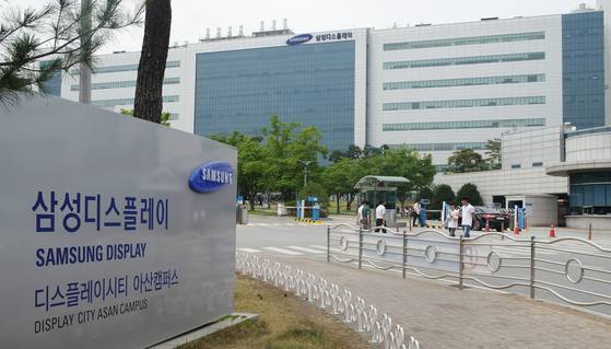 충남 아산에 위치한 삼성디스플레이 아산캠퍼스 모습. 연합뉴스